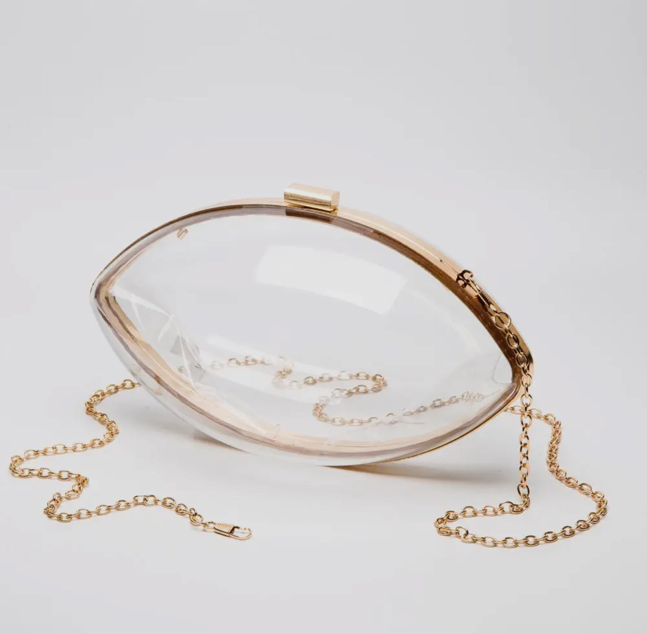 Gameday Clear Football Clutch