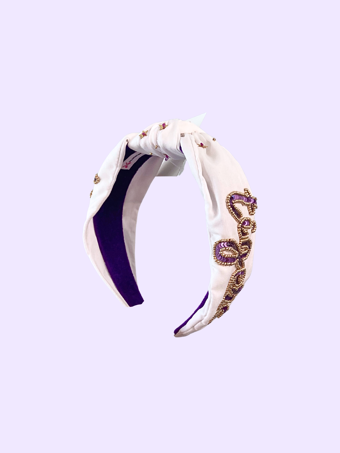 Purple & Gold Tigers Headband - Game Day