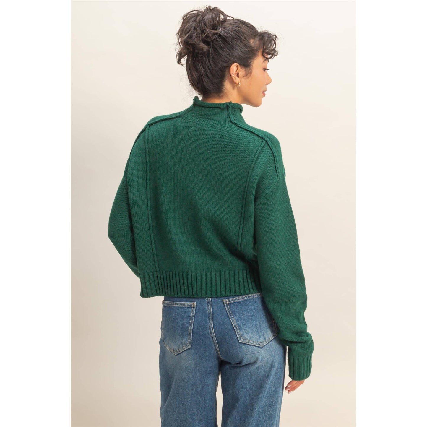 Chic Comfort High Roll Neck Sweater