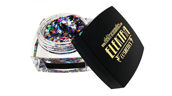 Crystal Rainbow Chunky Glitter Gel