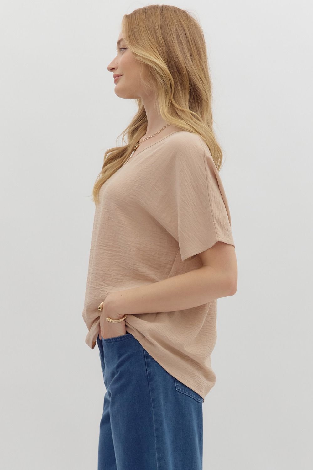 The Classic V-Neck Top