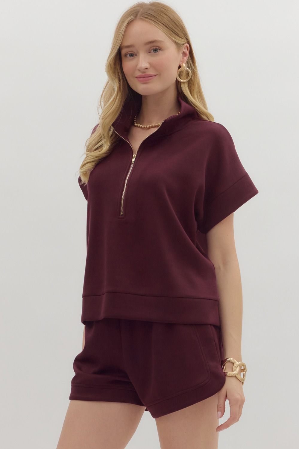 Weekend Zip Pullover Set