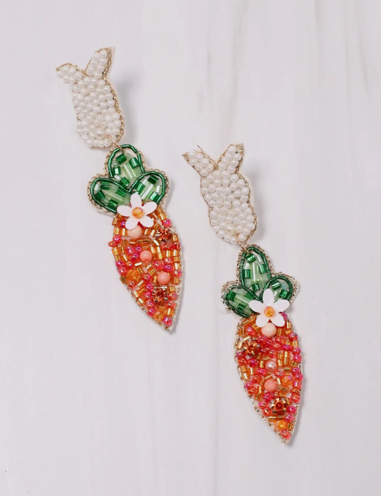 From The Garden Carrot Earring