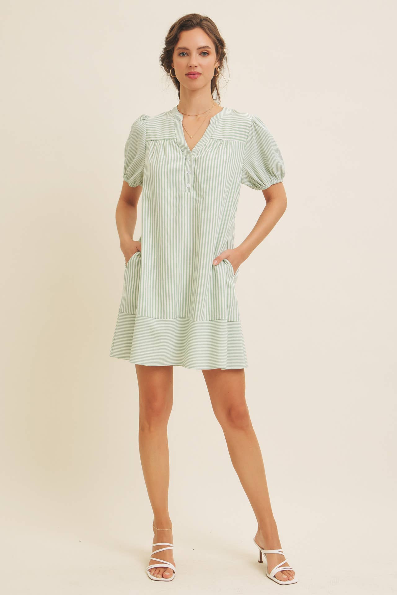 Tegan Striped Dress