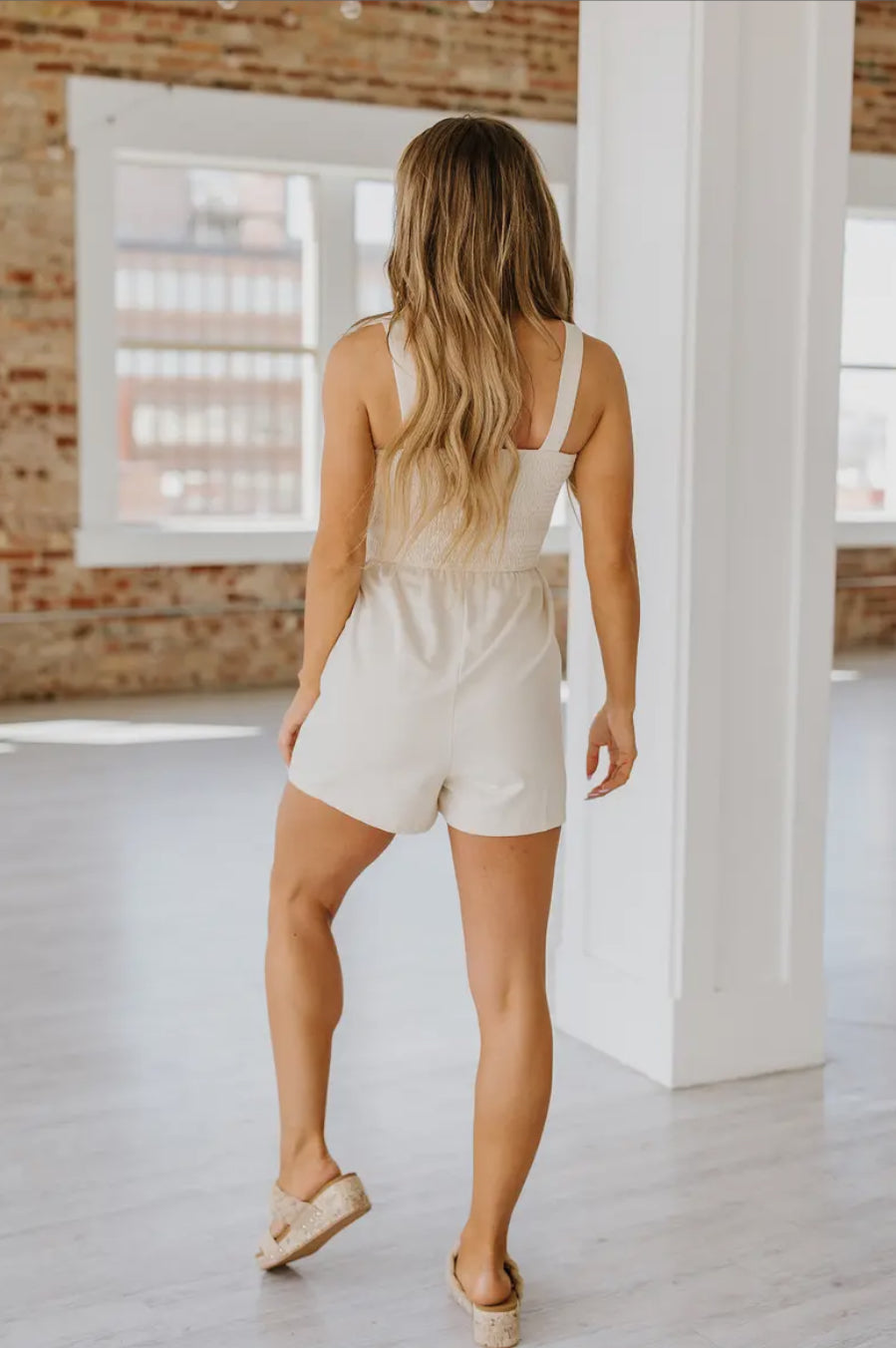 Porter Smocked Sleepless Romper