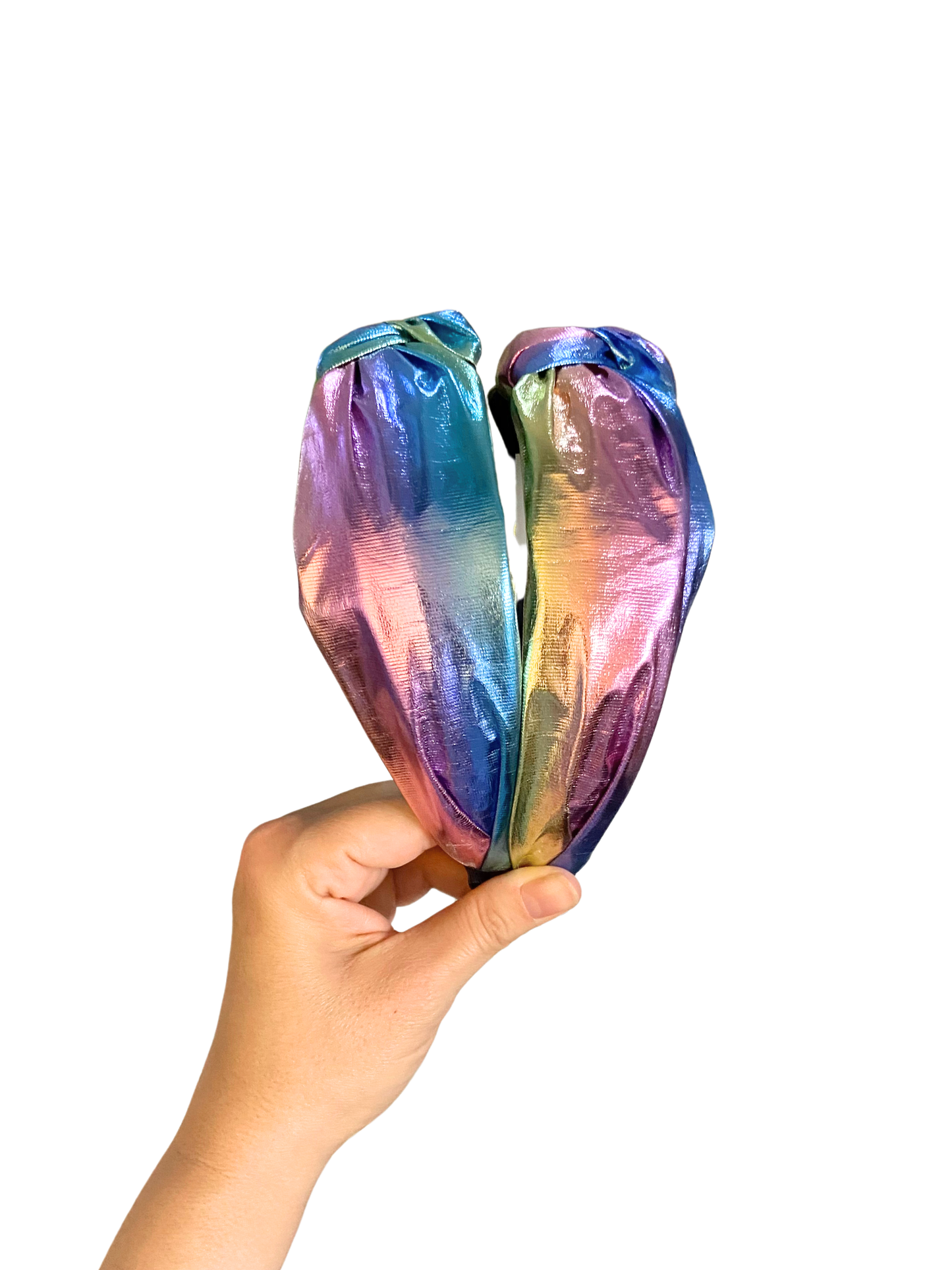Rainbow Metallic Headband