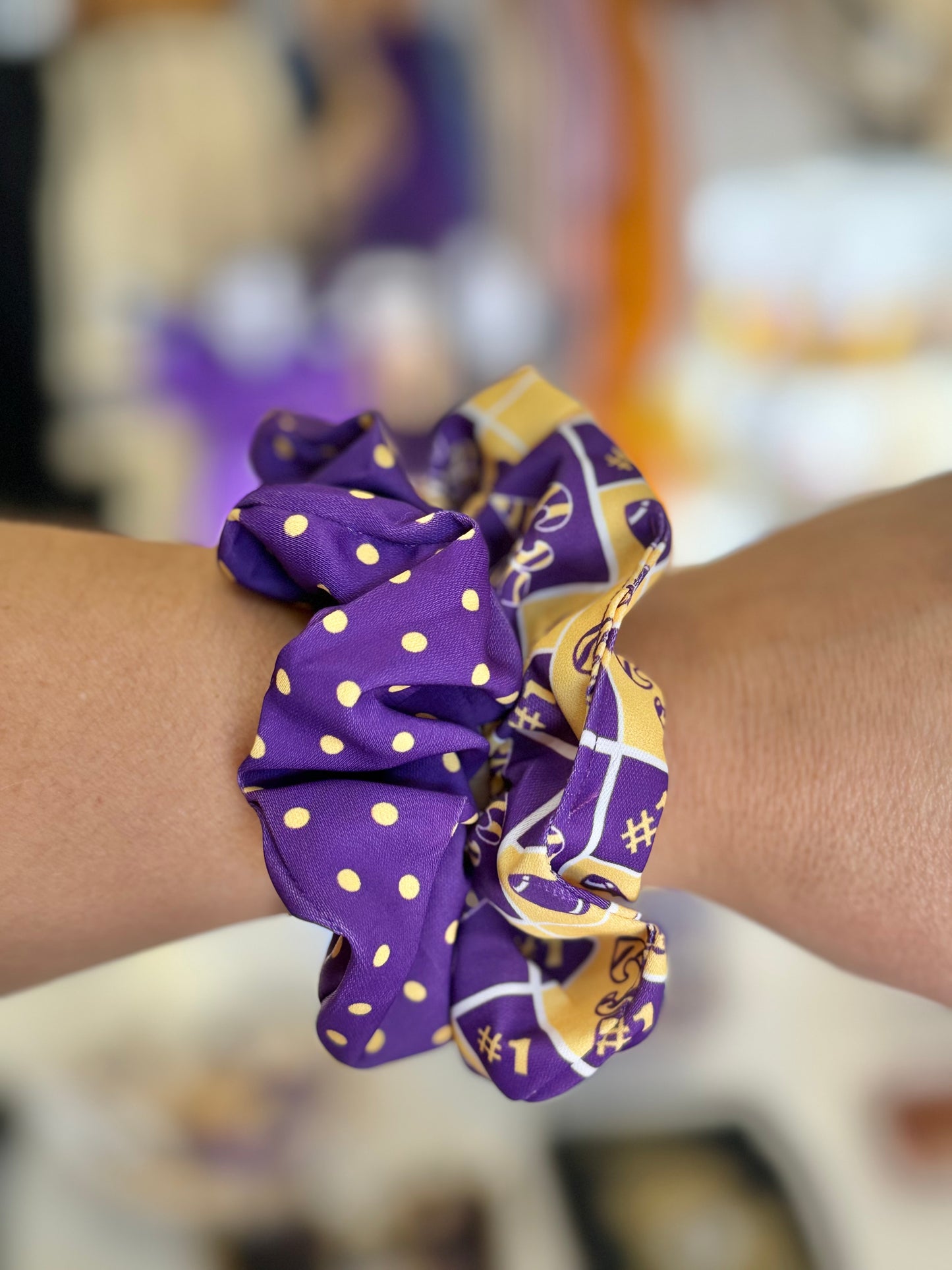 Game Day Scrunchies