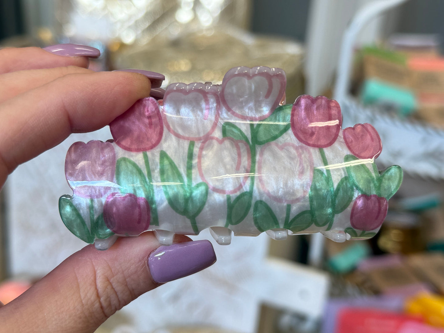Floral Hair Clip