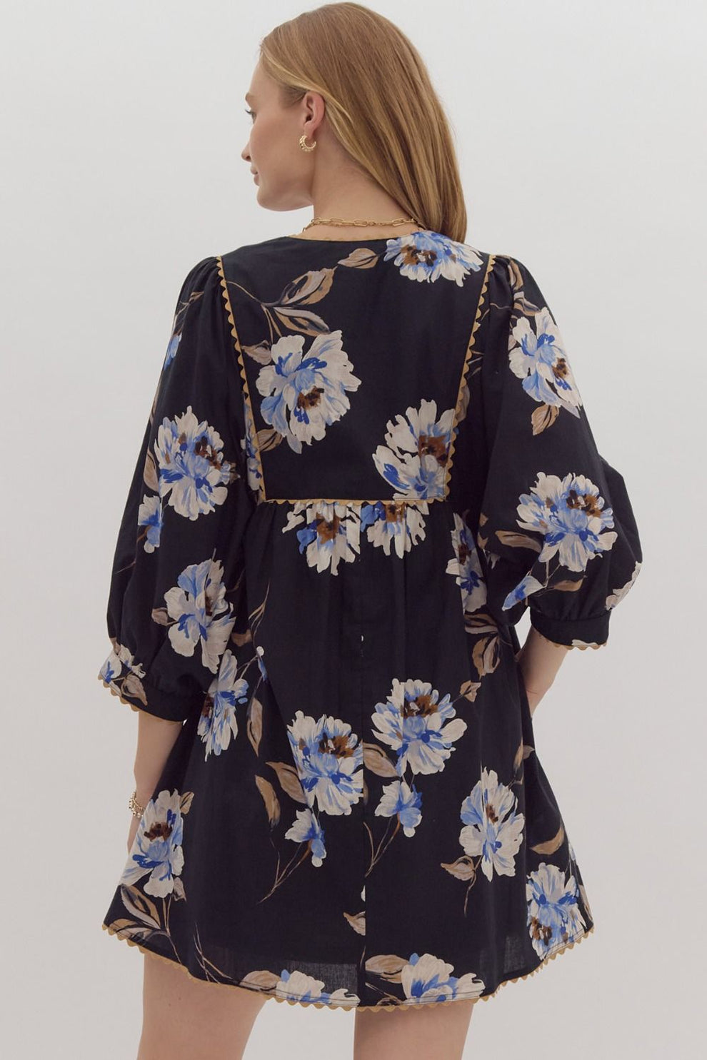 Blooming Mini Dress