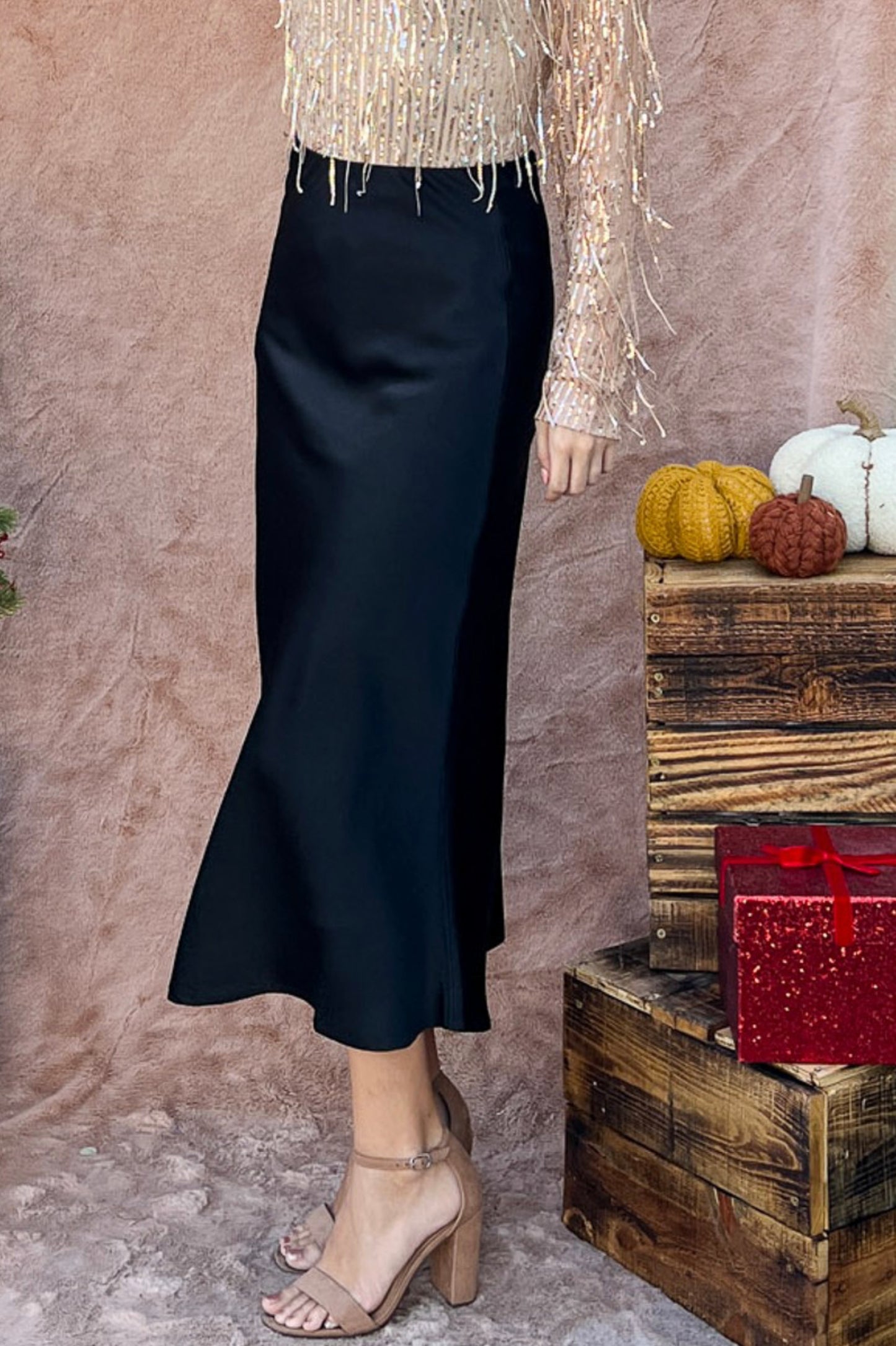 Satin Skirt