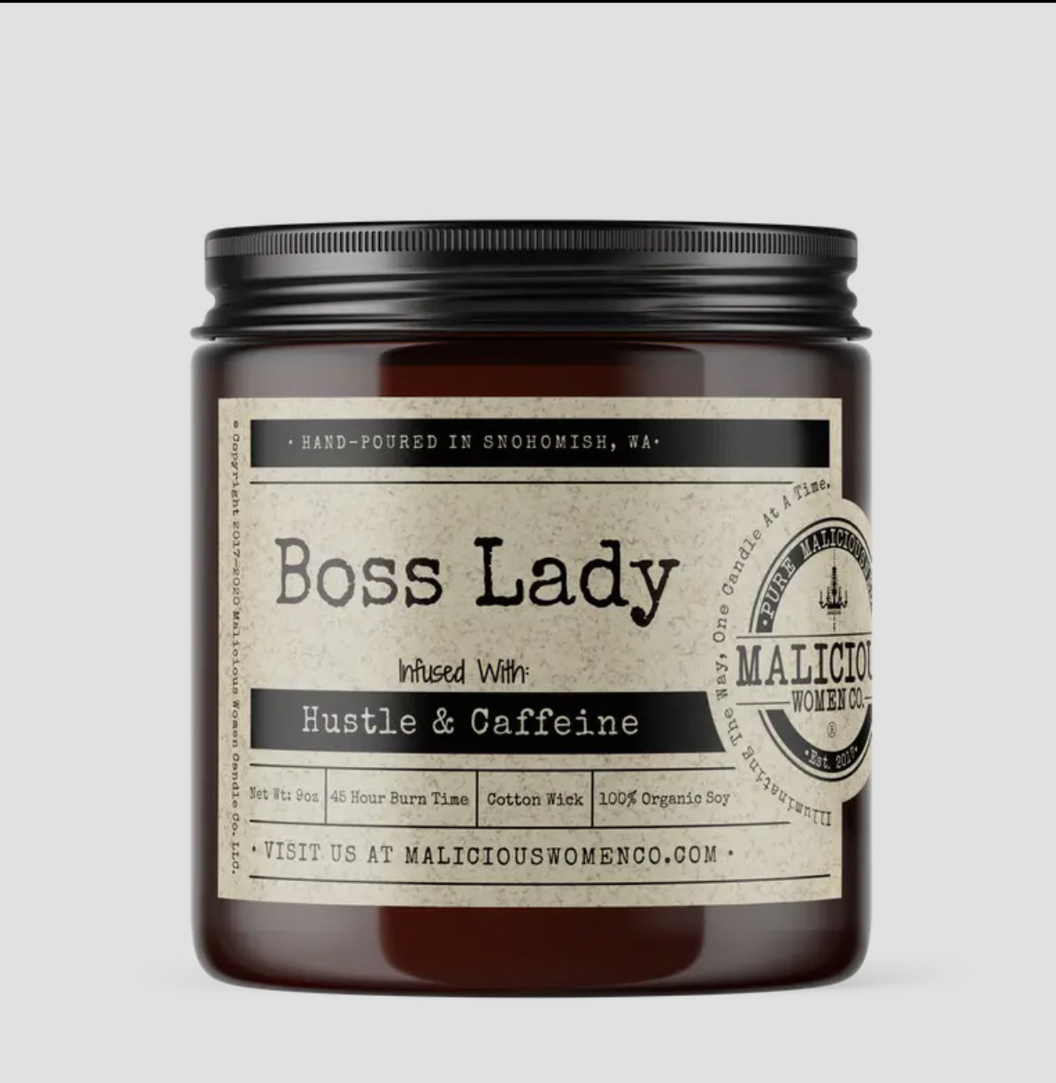 Boss Lady Candle - Pina Colada
