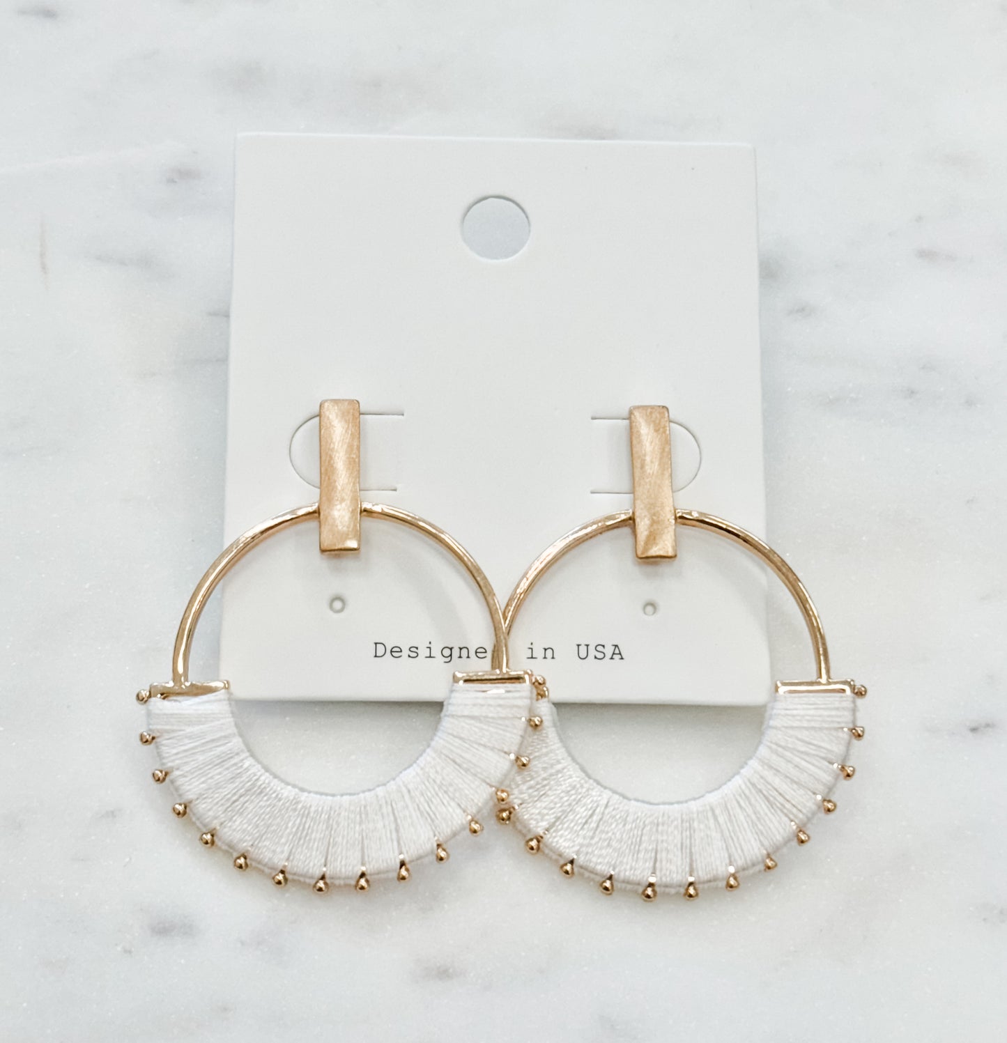 String Drop Hoops