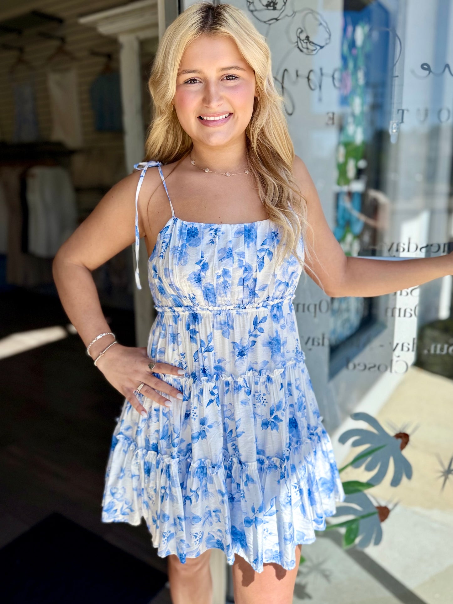 Picking Petals Mini Dress