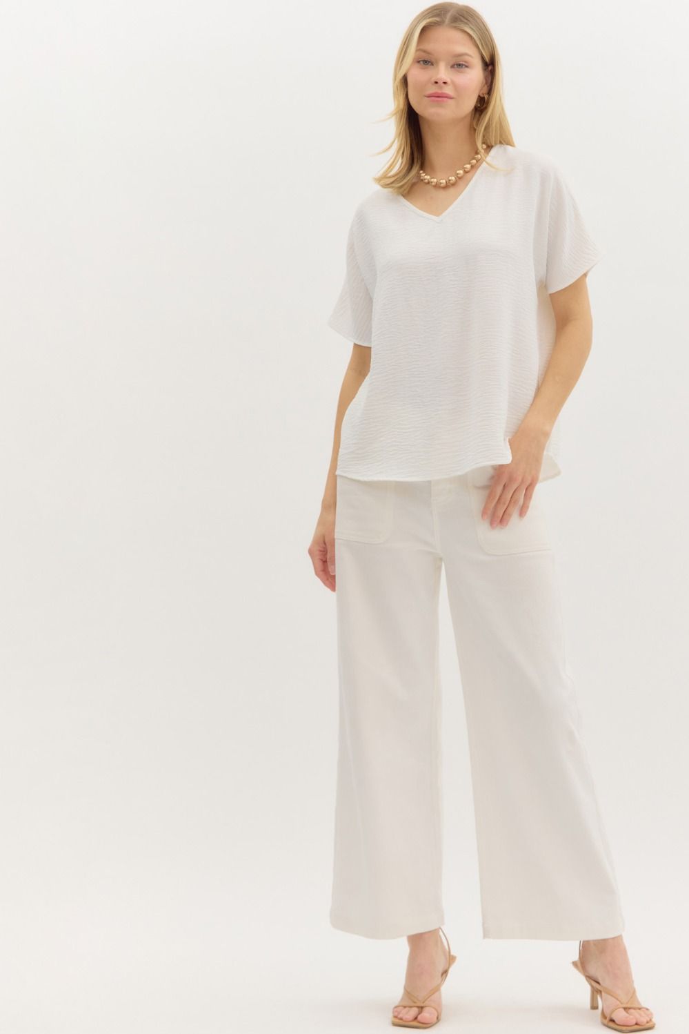 The Classic V-Neck Top