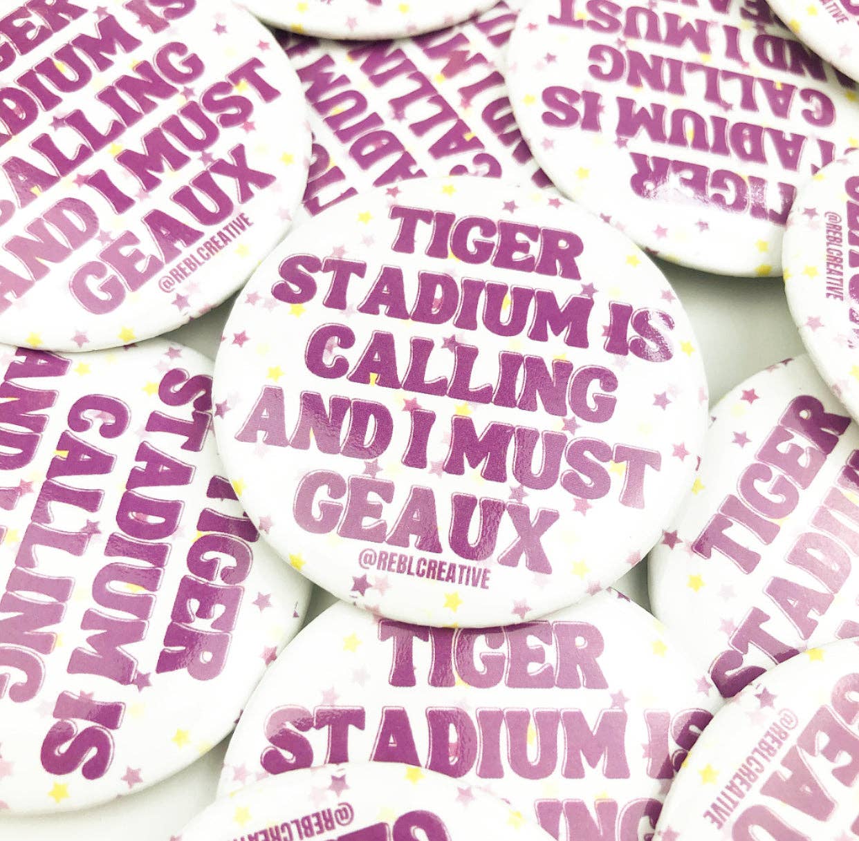 I Must Geaux - Game Day Button