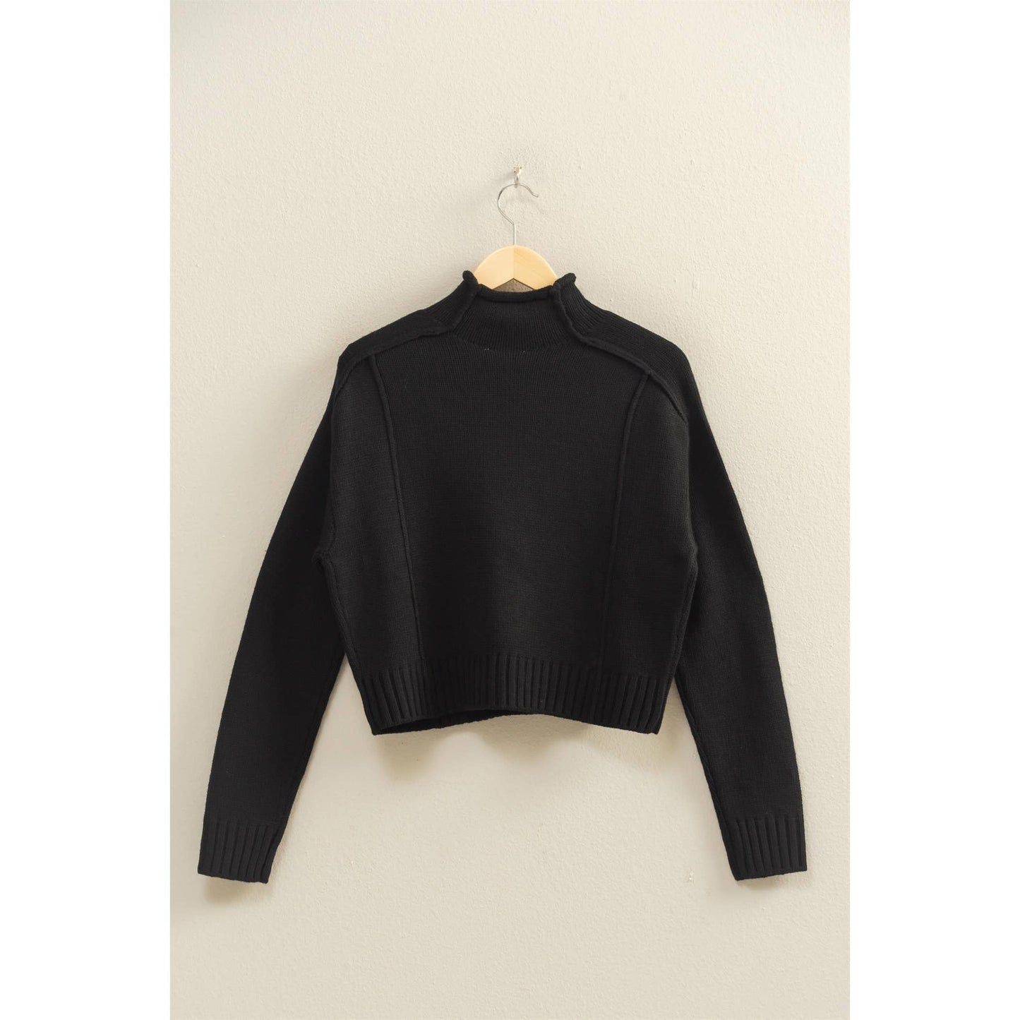 Chic Comfort High Roll Neck Sweater