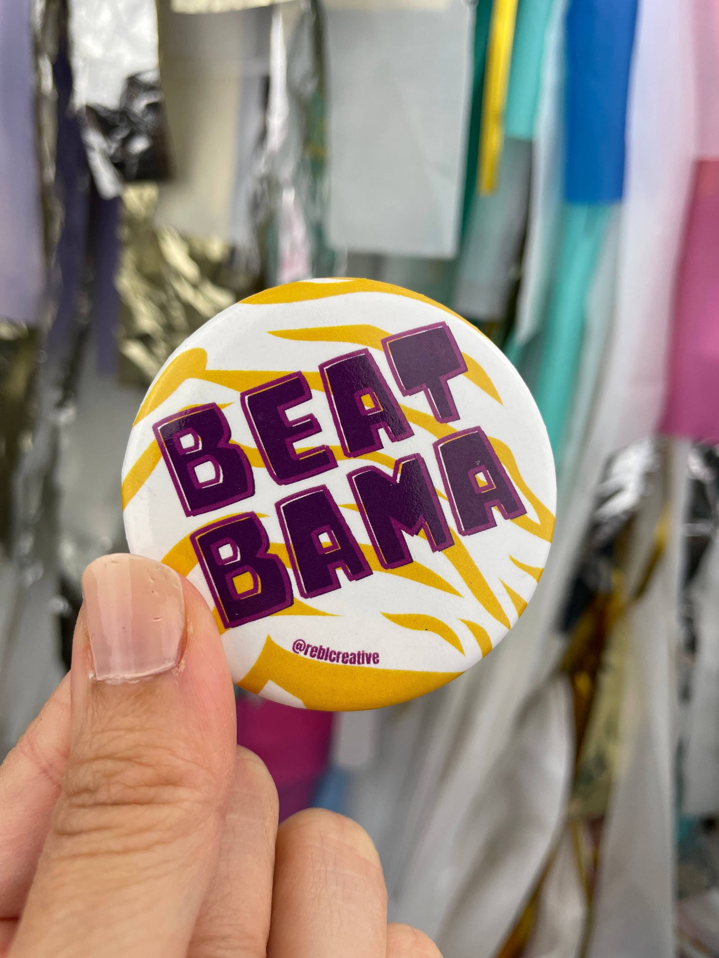 Beat Bama - Game Day Button