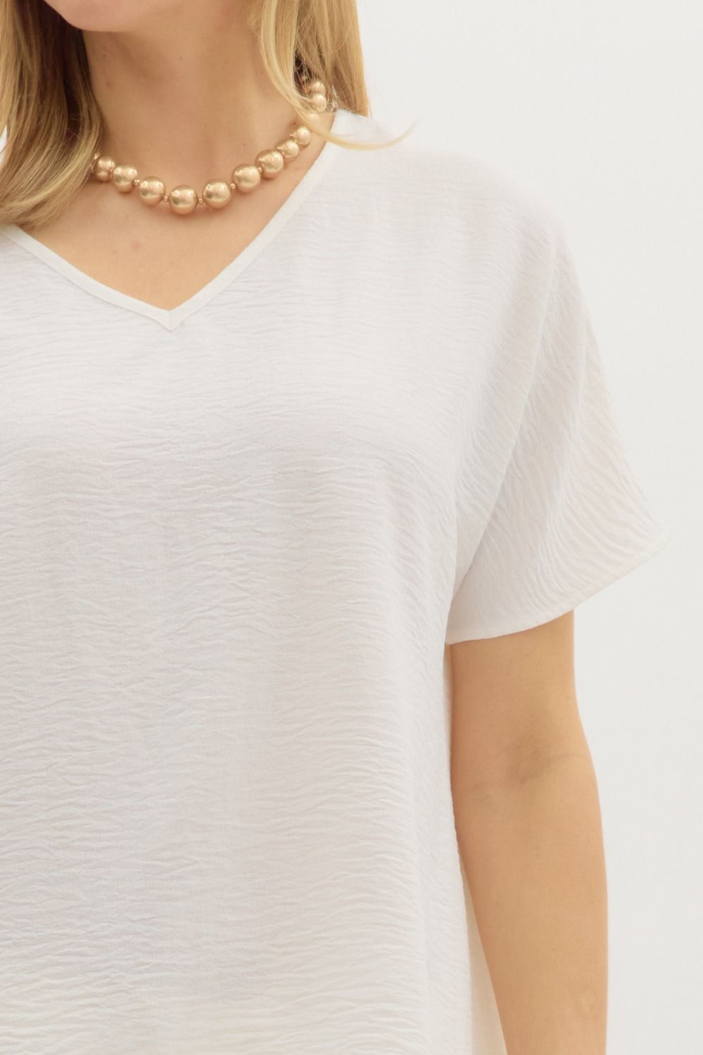 The Classic V-Neck Top