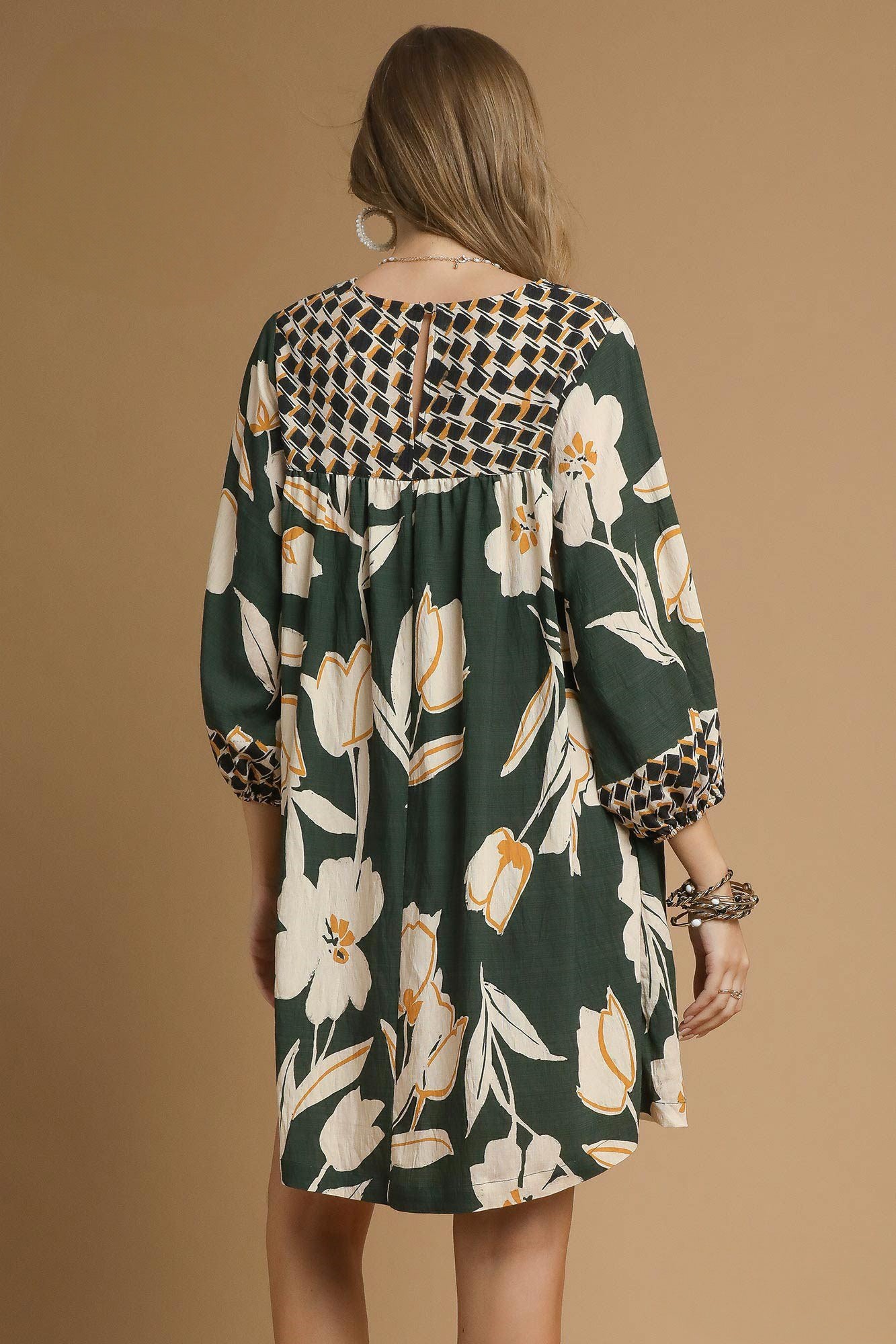 Garden Bloom Babydoll Dress