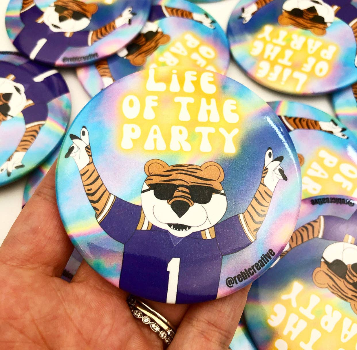 Life of the Party - Game Day Button