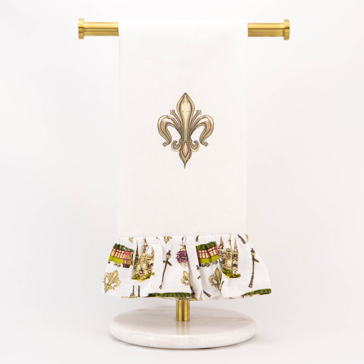 Fleur Ruffle Hand Towel