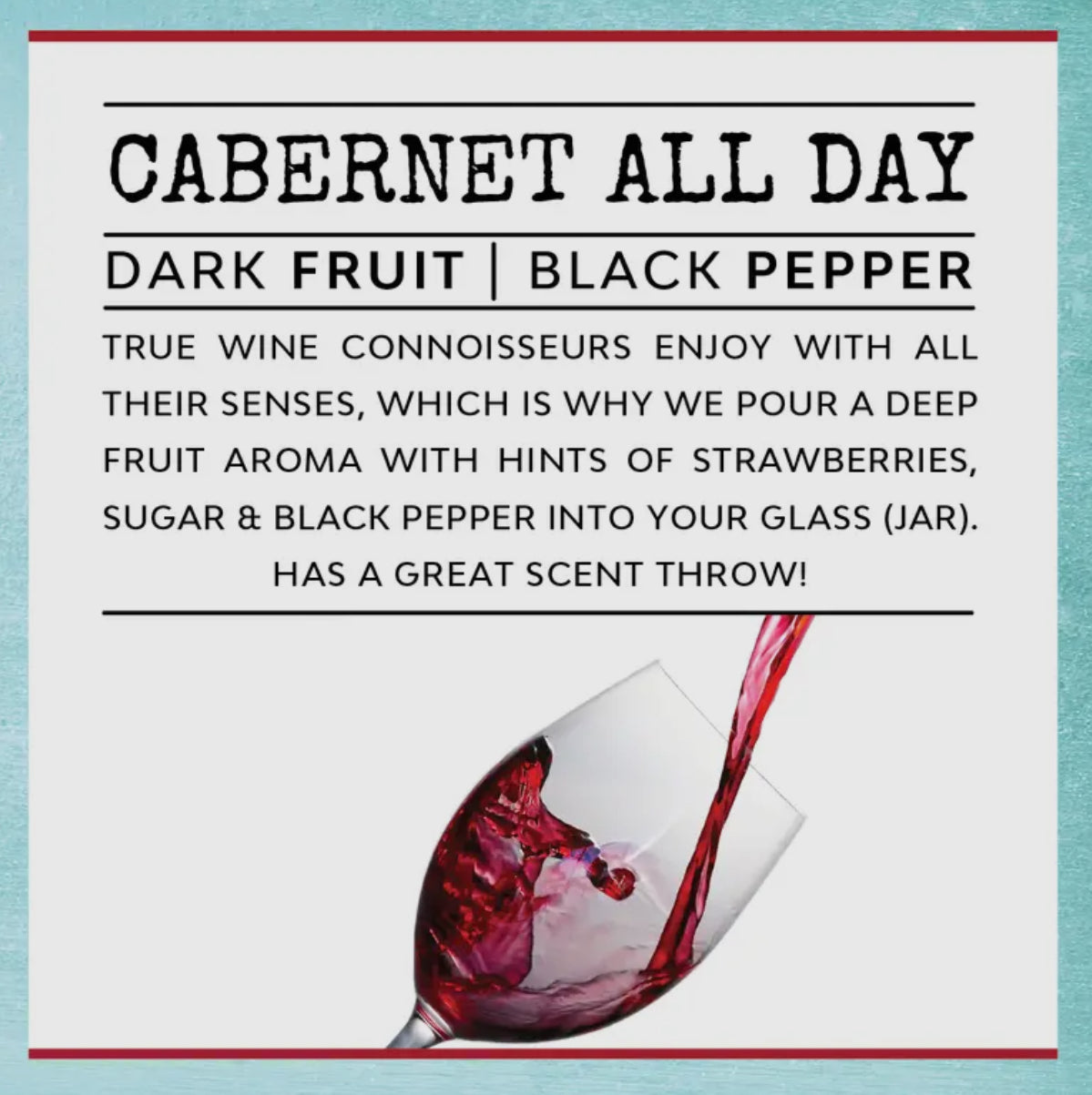 Brains, Beauty, & Badassery Candle - Cabernet All Day