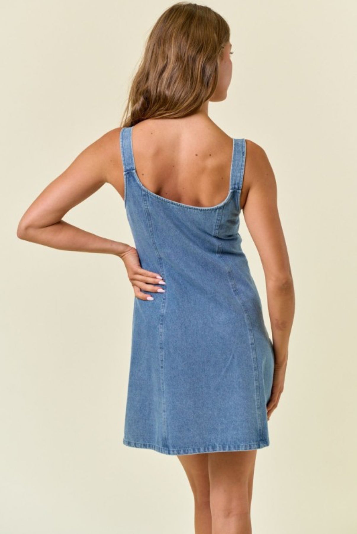 Sweet on Denim Dress