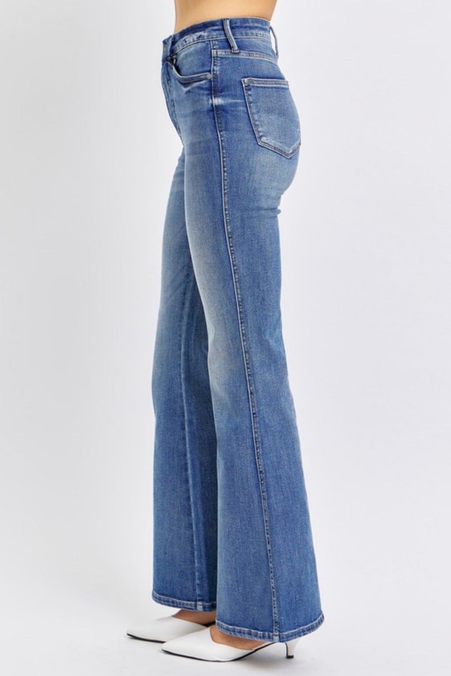 Judy Blue HW Tummy Control Flare Jeans