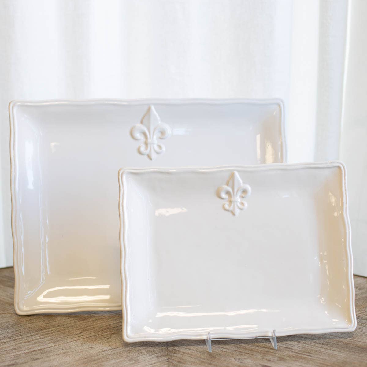 Fleur de Lis Platter