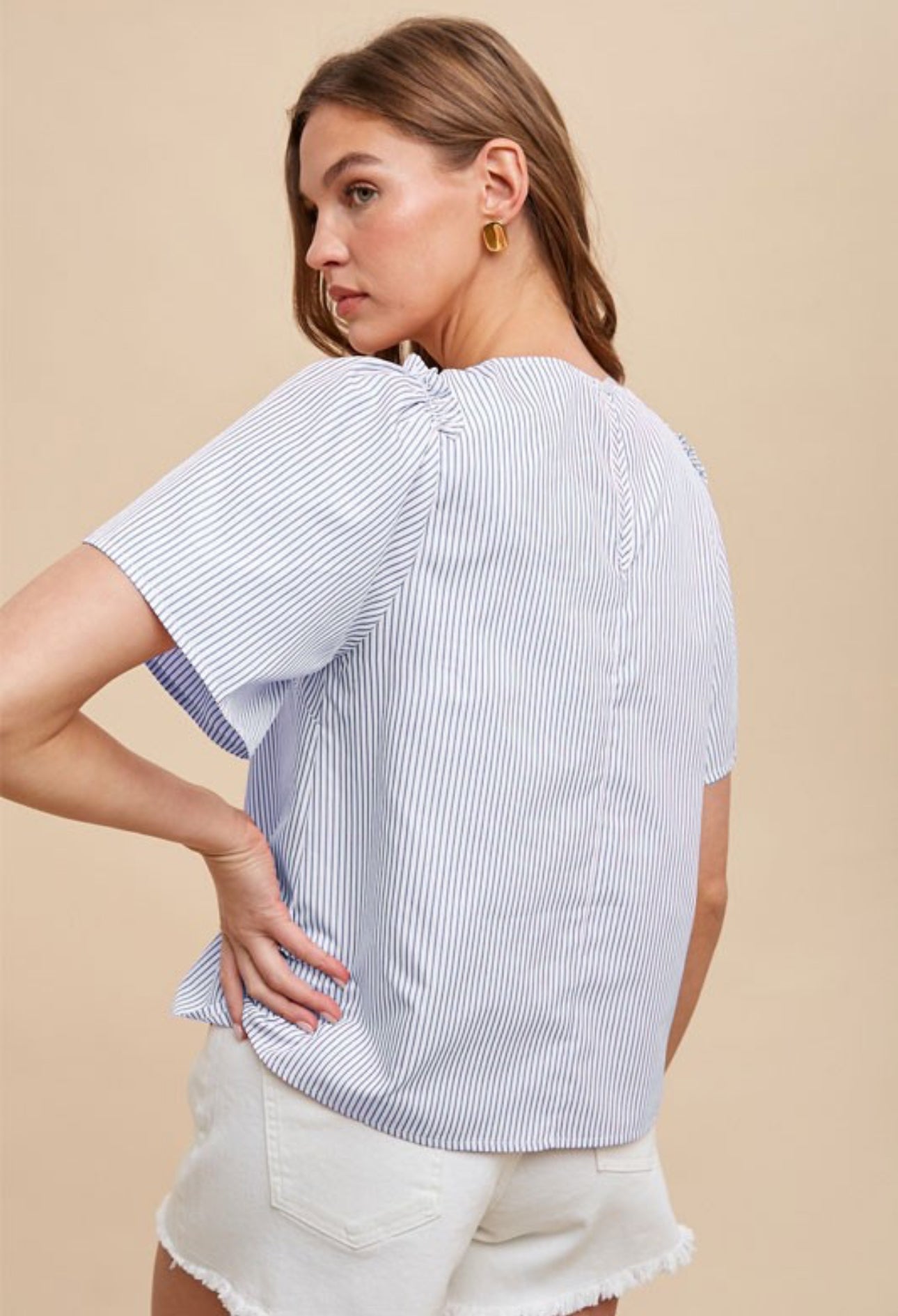 Sarah Pin Stripe Top