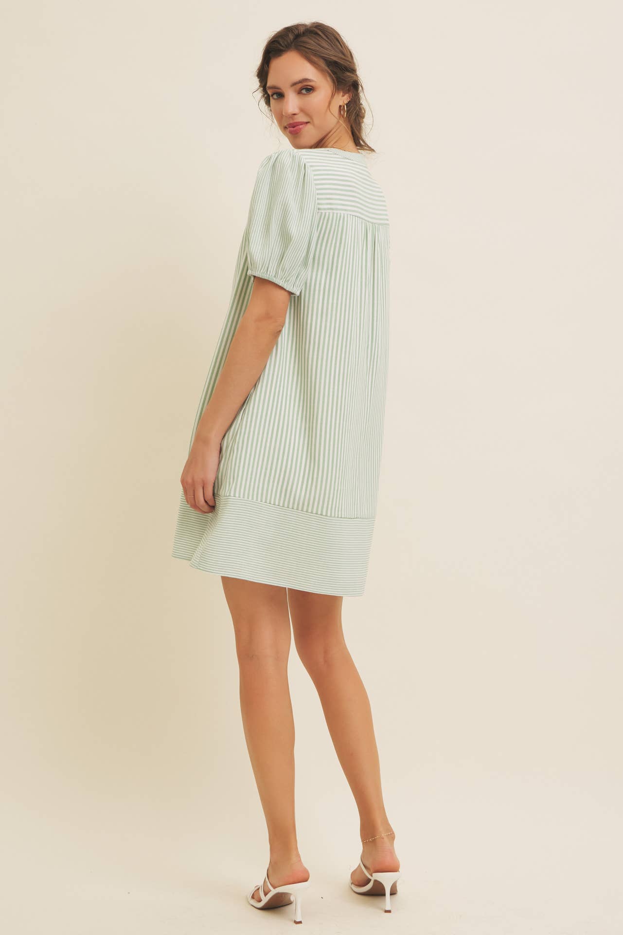 Tegan Striped Dress