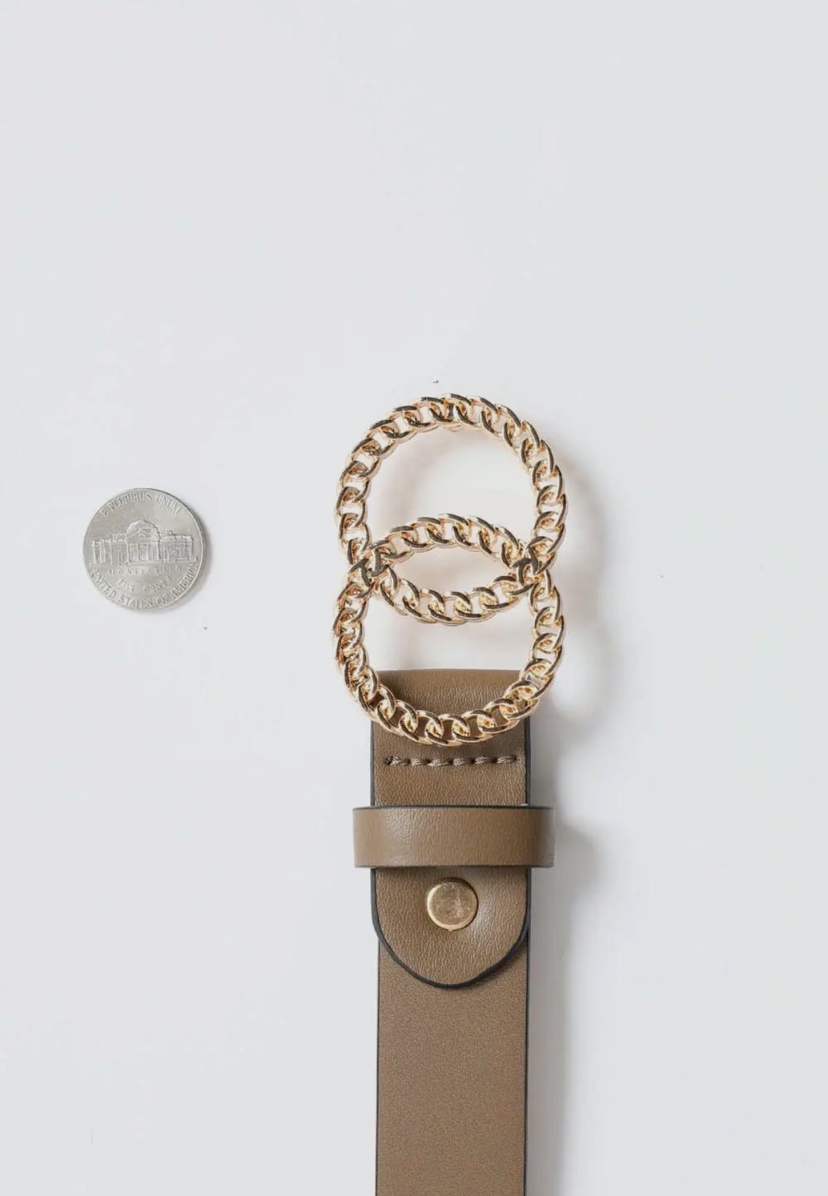 Double Chain Ring Belt