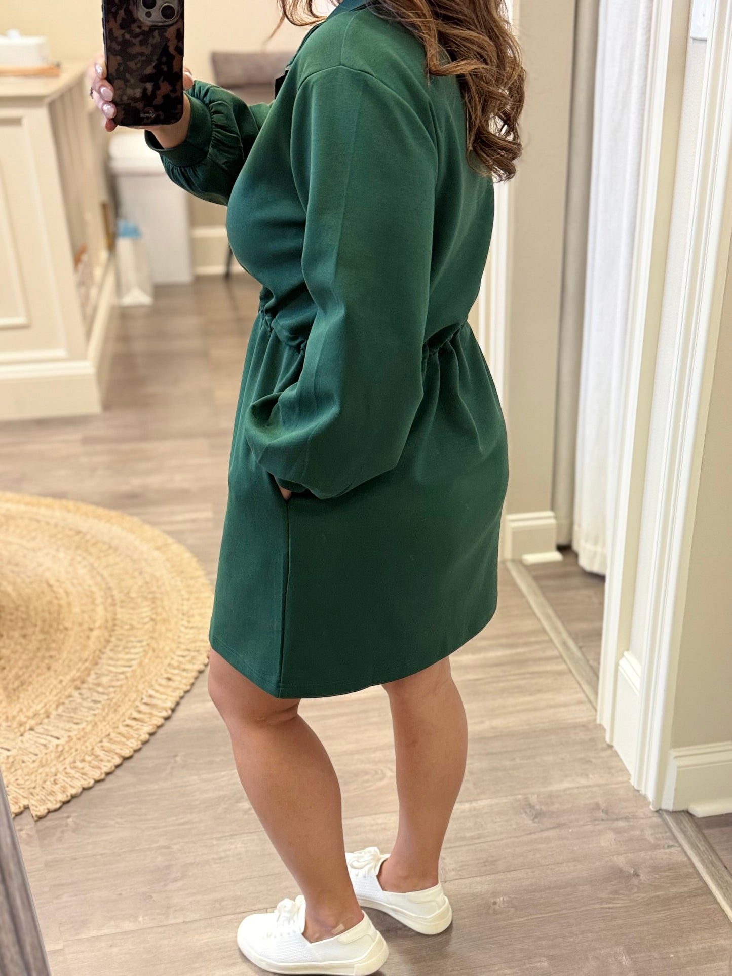 Everyday Ease Half-Zip Dress