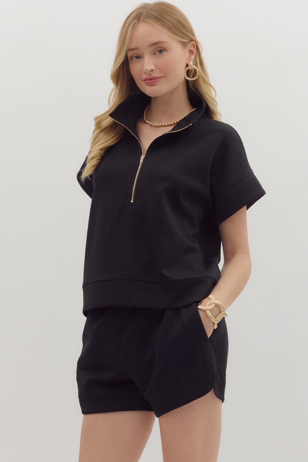 Weekend Zip Pullover Set