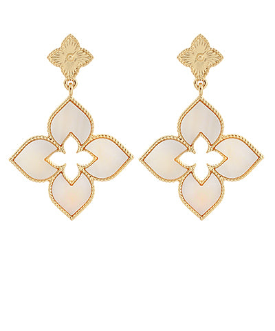 Flower Drop Earrings