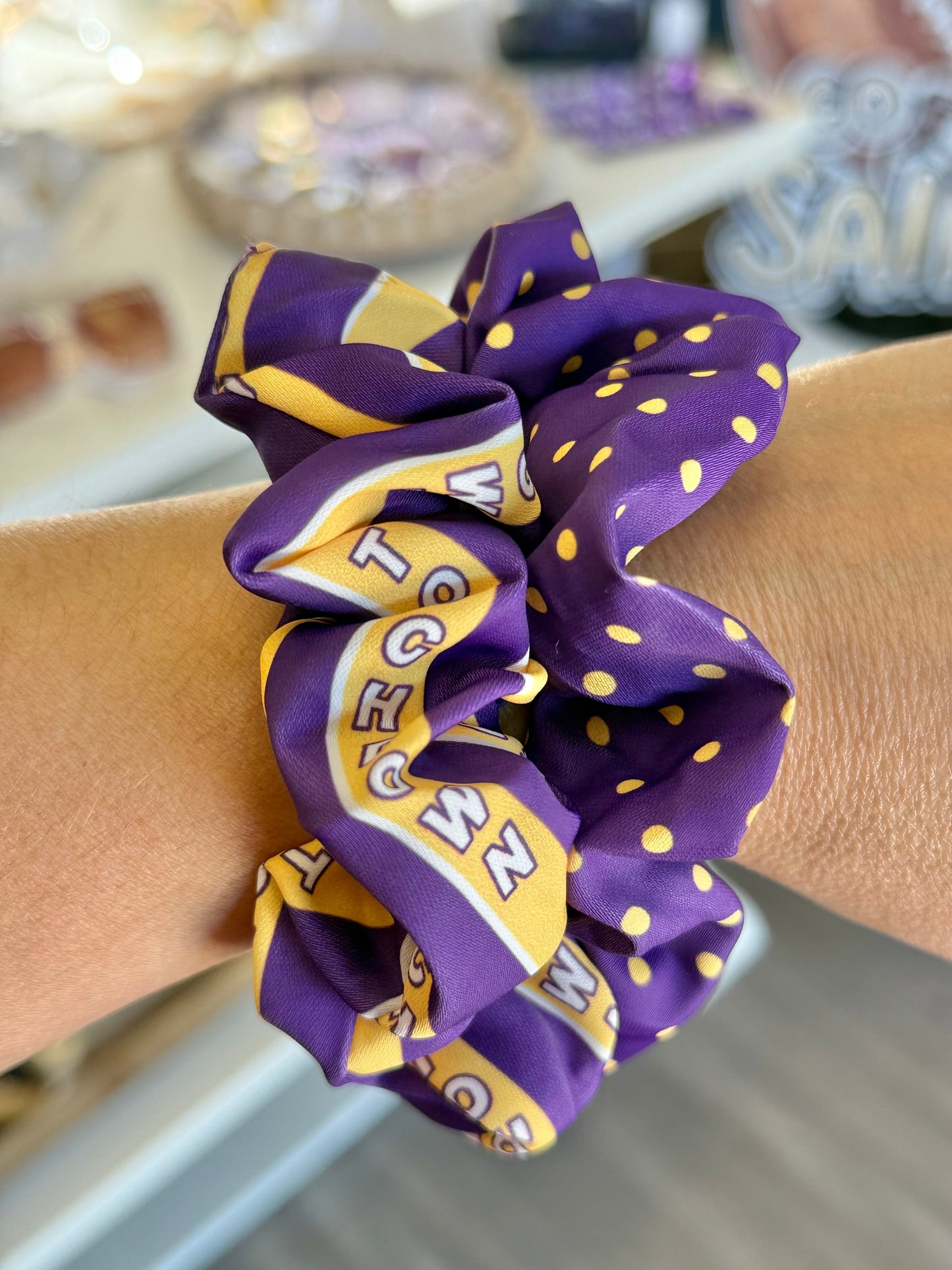 Game Day Scrunchies