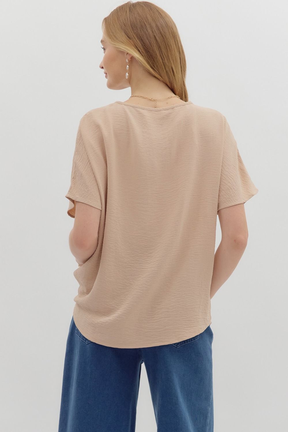 The Classic V-Neck Top