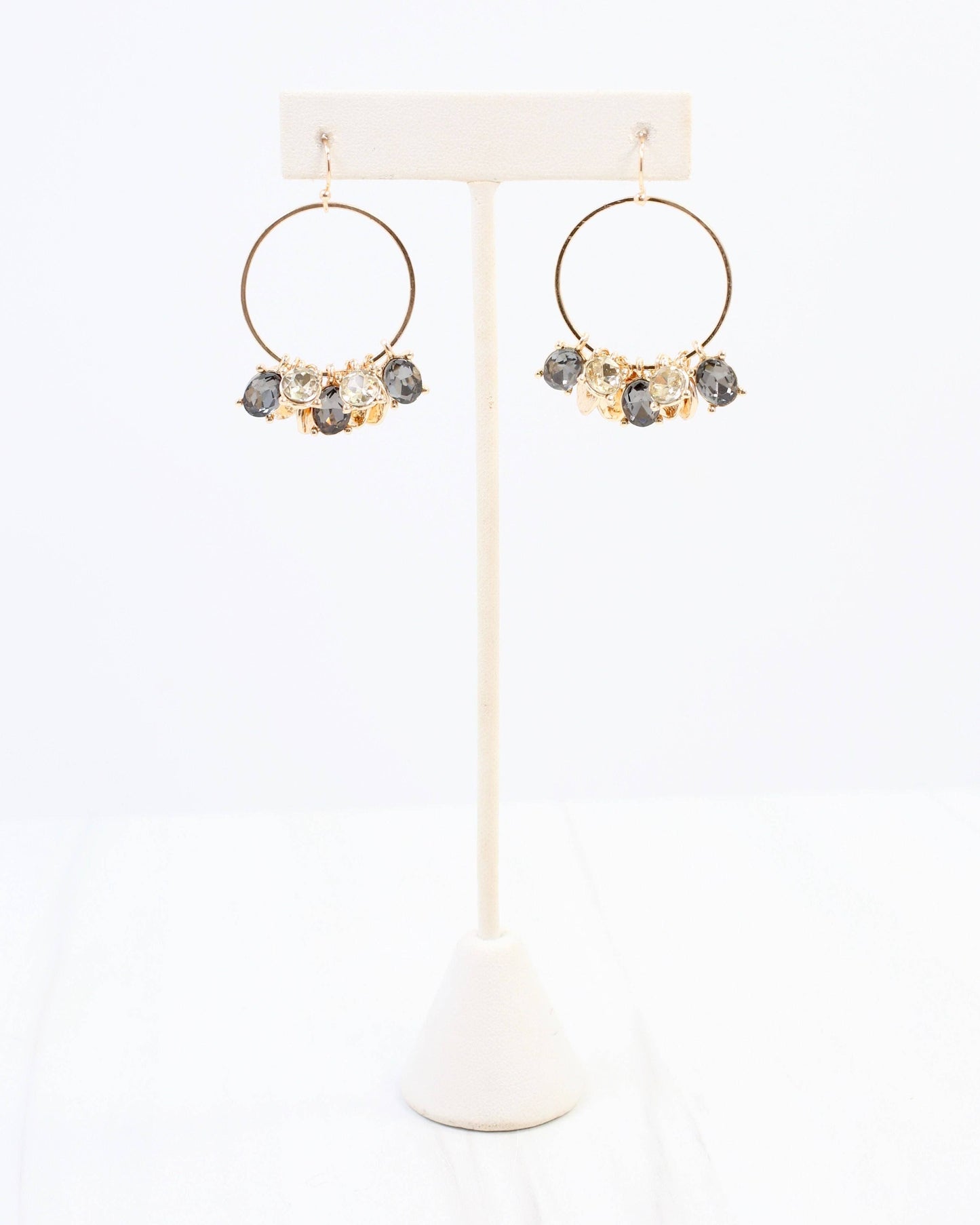 Carrolton Charm Earring Black Diamond