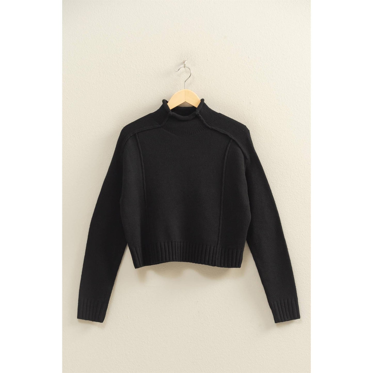 Chic Comfort High Roll Neck Sweater