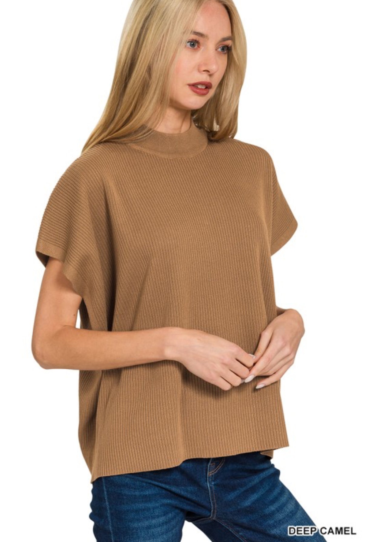 The Cozy Chic Mock Neck Sweater