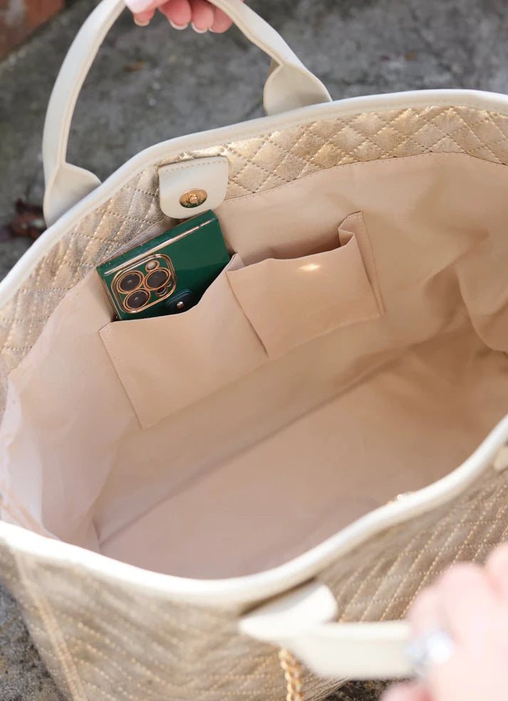 Melissa Tote Bag Champagne Pop