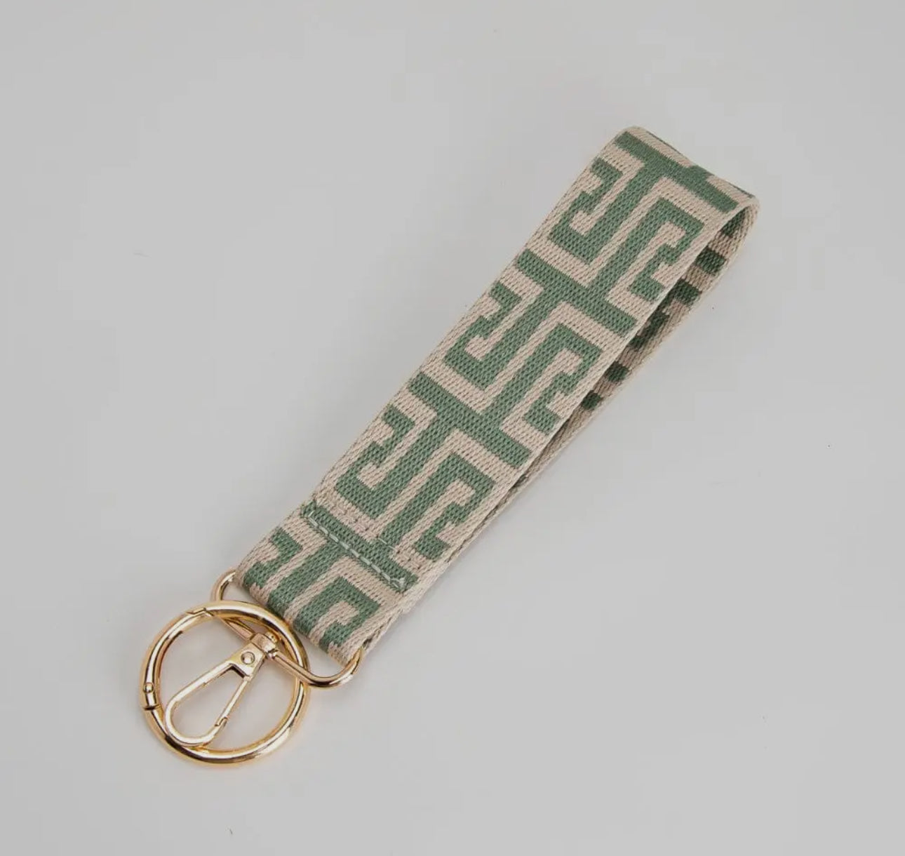 Maze Patterns Wristlet a Keychain