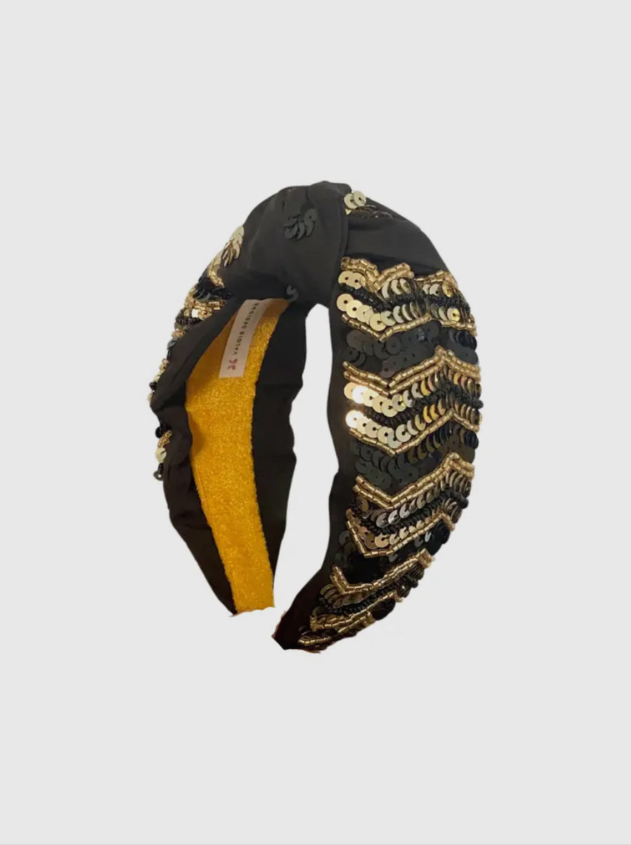 Game Day Sequin Chevron Headband