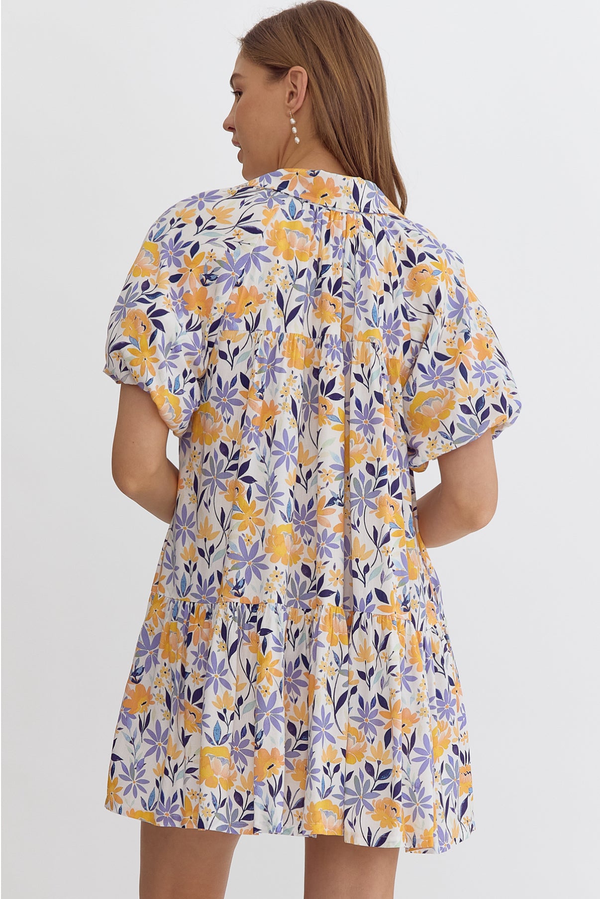 Sunshine & Lavender Dress