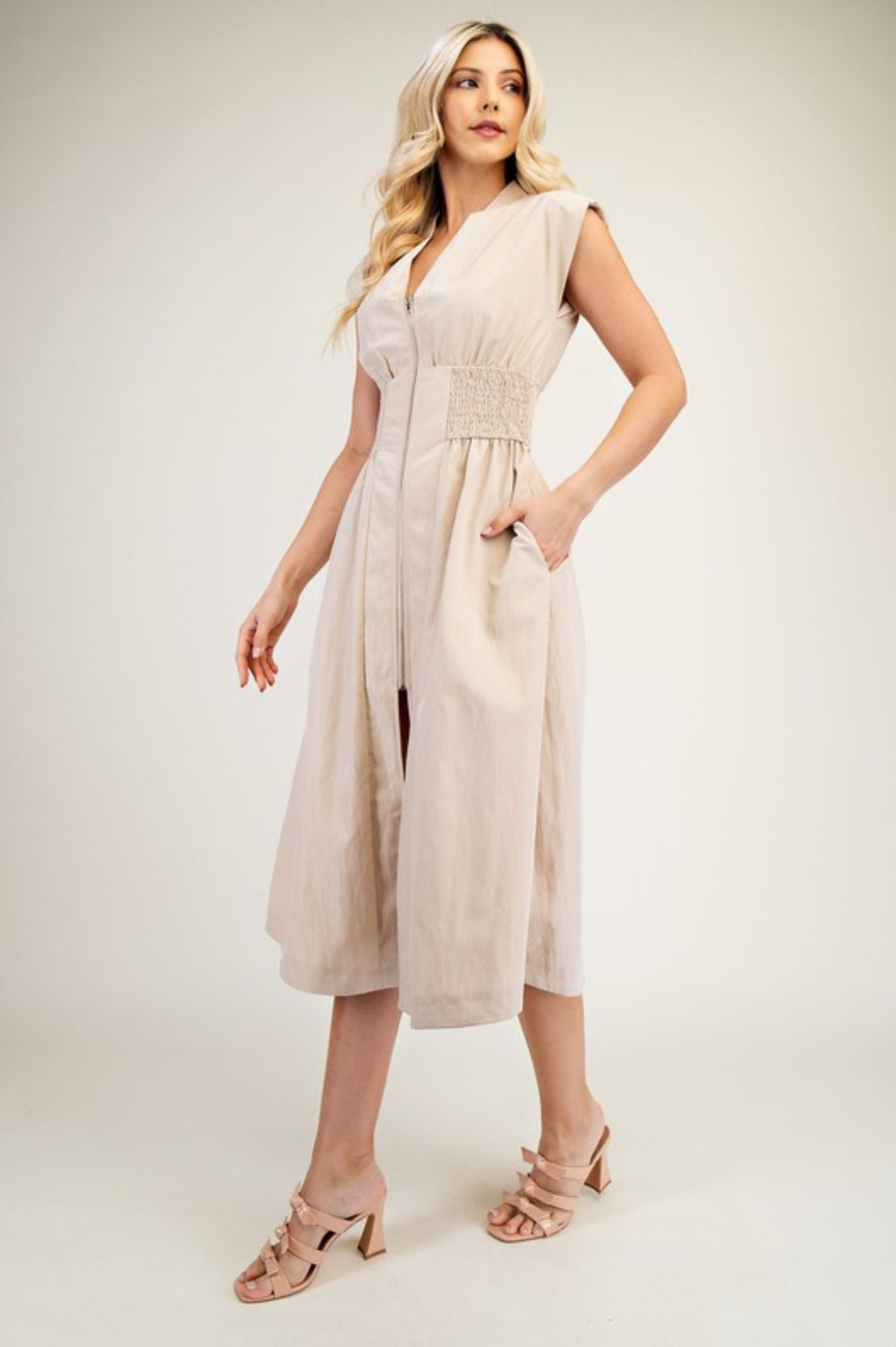 Belle Zipper Dress