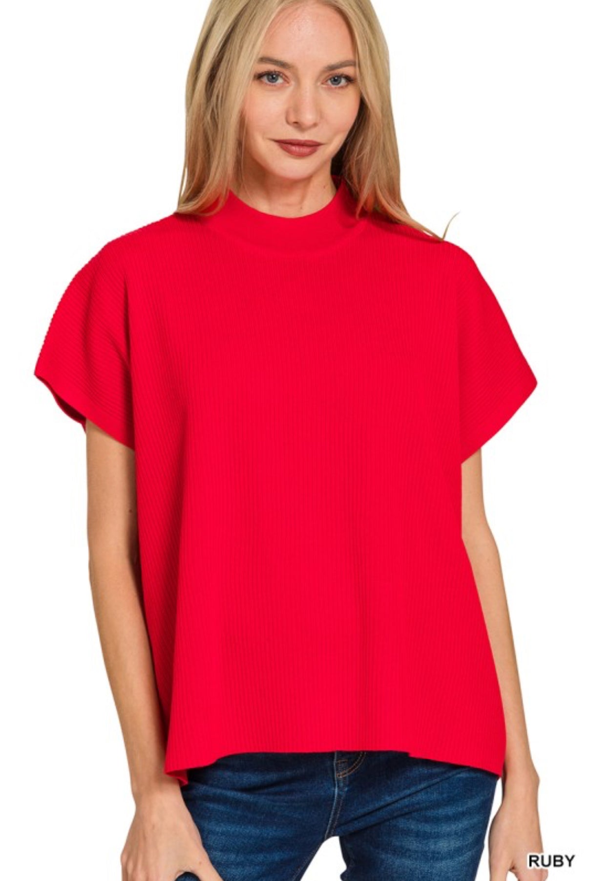 The Cozy Chic Mock Neck Sweater