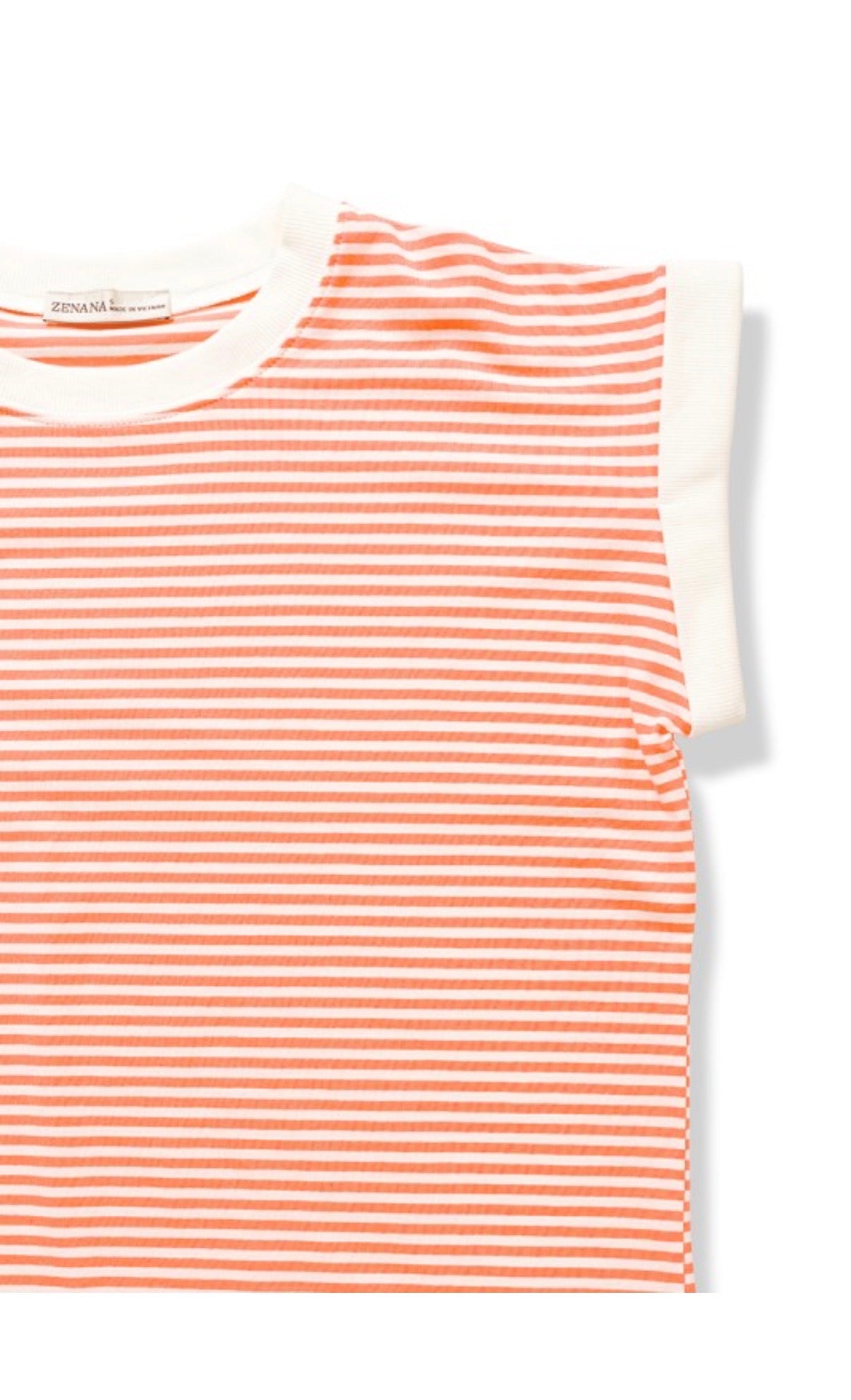 Harbor Stripe Contrast Top