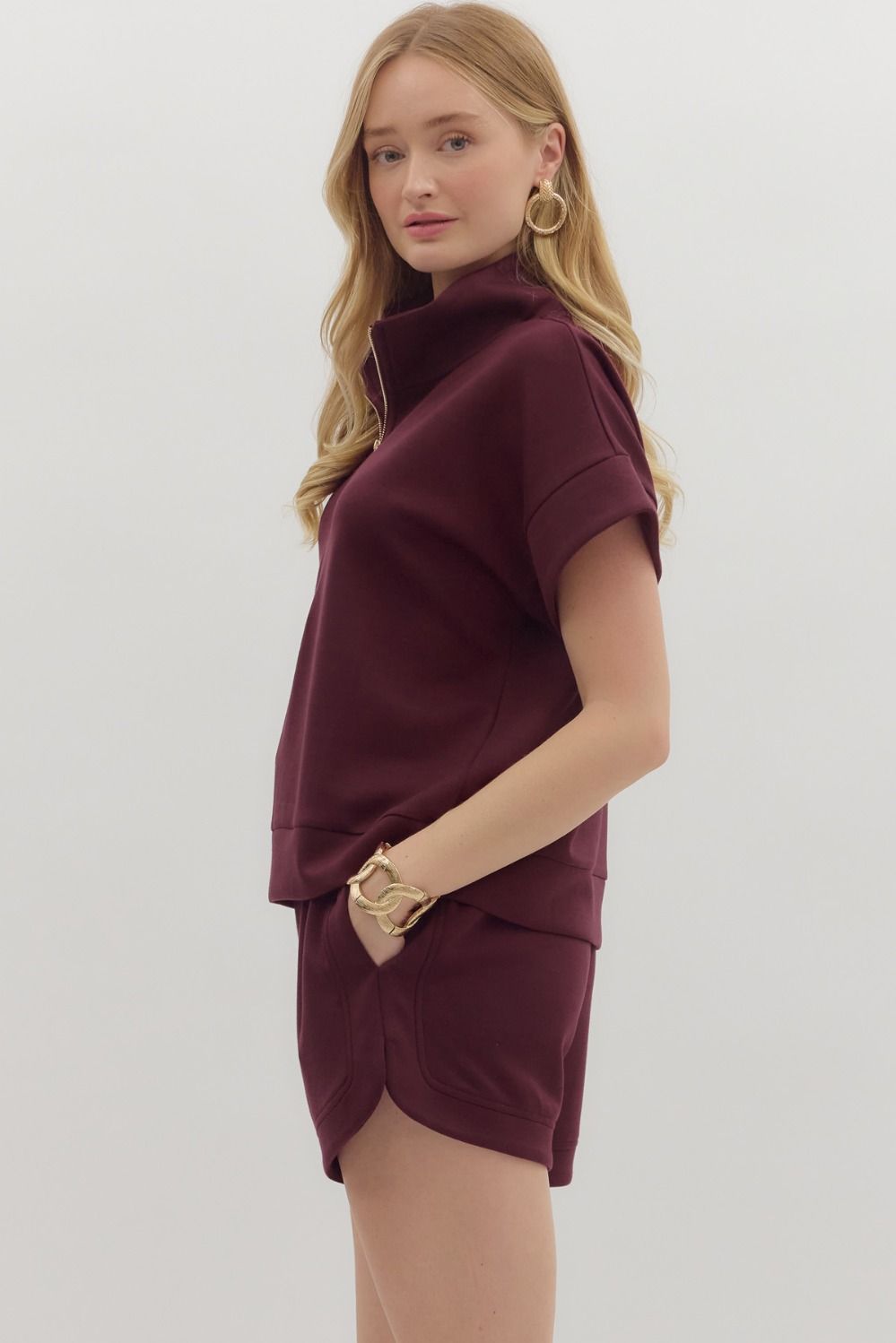 Weekend Zip Pullover Set