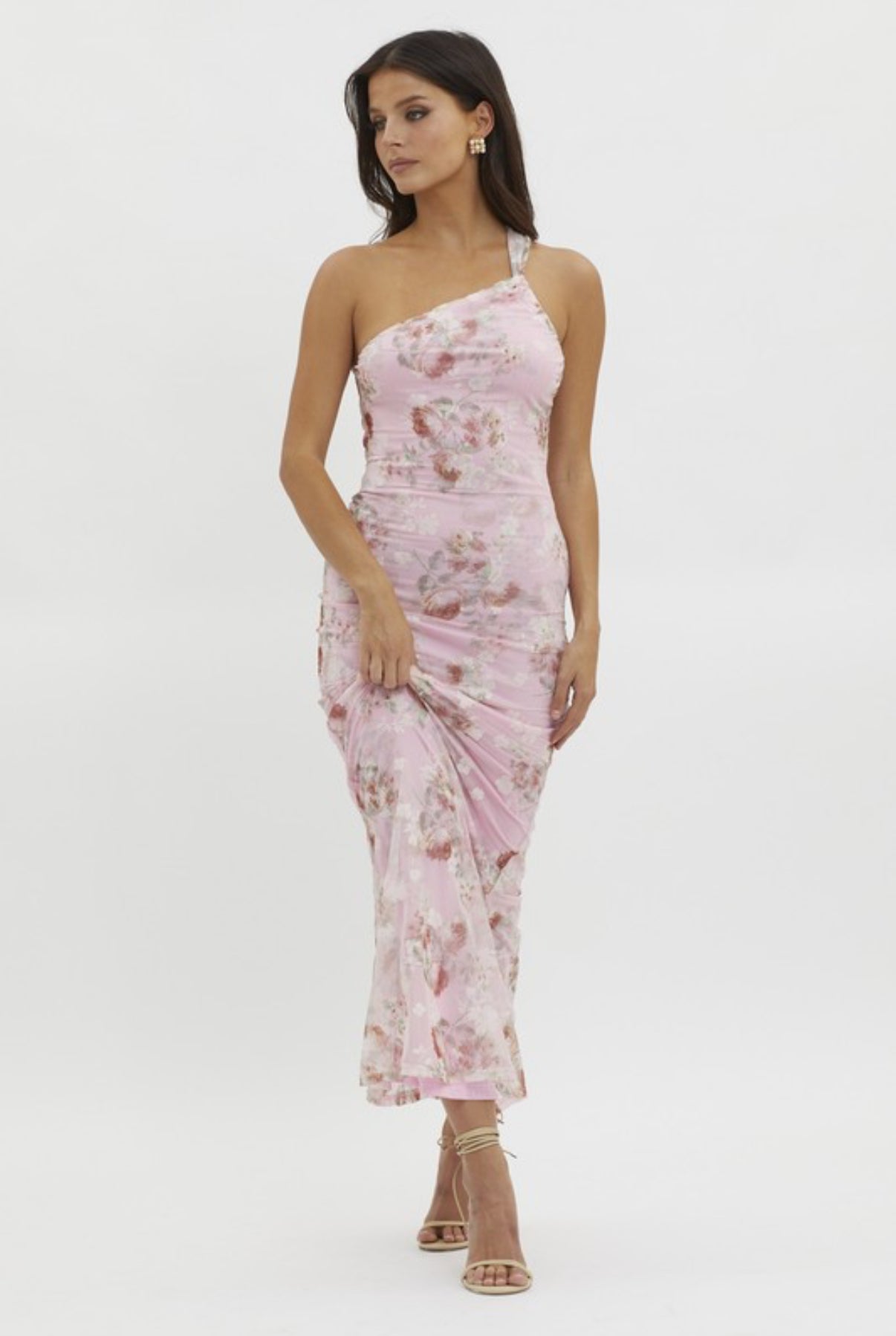Isla One Shoulder Maxi Dress