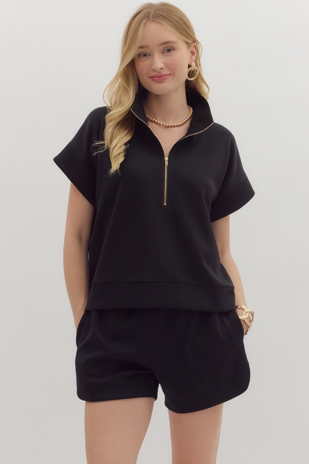 Weekend Zip Pullover Set